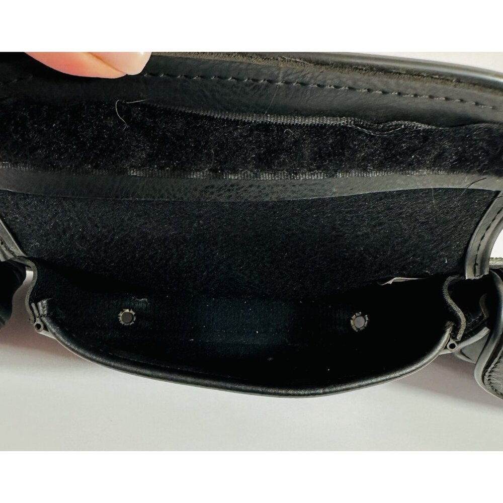 Windshield Saddle 3 Pouch Three Pocket Fairing Bag For Harley Touring 1996-2013 - Picture 9 of 12